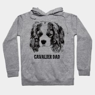 Cavalier Dad King Charles Spaniel Hoodie